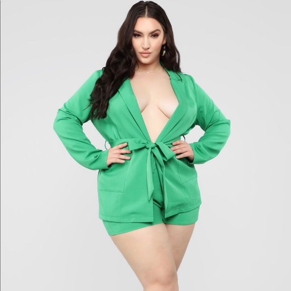 Fashion Nova Jackets & Blazers - Fashion Nova Professional Fashionista Jacket Set